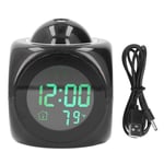 Projection Alarm Clock Digital Projection Alarm Clock Compact English Voice