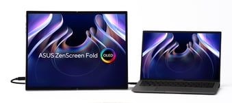 ASUS S ZenScreen Fold OLED MQ17QH Portable