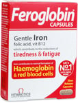 Vitabiotics Feroglobin Capsules 30 Pack X 1