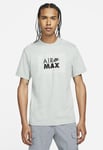 Nike Mens Sportswear Retro Air Max T-Shirt in Dusty Sage Grey Cotton - Size X-Large