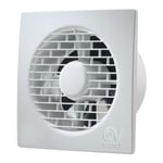 3 x Vortice 11124 'Punto Filo' MF Axial Utility Room Extractor Fans (5"/125mm)