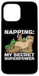 iPhone 13 Pro Max Napping Superpower Power Nap Lazy Pajama Day Sleep Sloth Case