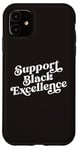 Coque pour iPhone 11 Soutenez l'excellence du noir