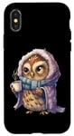 Coque pour iPhone X/XS Owl Forest Mythology Night Owl