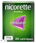 Nicorette Inhalator Nicotine Suitable for Light and Heavy Smokers, 15mg, 20...