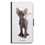 Bjornberry Wallet Case iPhone 12 Mini - Naked Cat