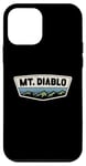 Coque pour iPhone 12 mini Bouclier du mont Diablo California - Mt. Diablo CA