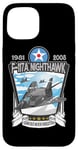 iPhone 15 American Aircraft Stealth Bomber F117 Nighthawk Case