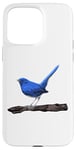 Coque pour iPhone 15 Pro Max Blue Redstart Ornithologie Observateur d'oiseaux