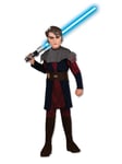 Boys Anakin Skywalker Costume Star Wars Jedi Gakaxy Kids Fancy Dress Outfit