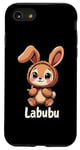 iPhone SE (2020) / 7 / 8 Labubu Cute Brown Bunny Monster Case