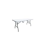 Table Pliante - 180 Cm - 8 Personnes - Plastique