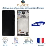 Originale Ecran LCD Complet Blanc sur châssis Pour Samsung Galaxy A72 A725/A726B