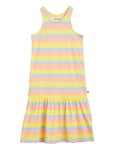 Pastel Stripe Tank Dress Patterned Mini Rodini