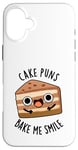 iPhone 16 Plus Cake Puns Bake Me Smile Funny Baking Pun Case