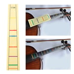 (1/2)Practical Fret Board Label Sticker Finger Position Marker For Cello