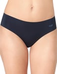 Sloggi Womens Zero One 2 Pack Cheeky Hipster - Black Polyamide - Size X-Small