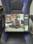 Tower Cerastone Induction Casserole Dish with Glass Lid, Graphite, New & Sealed