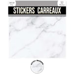 Sud Trading - 2 Stickers effet marbre