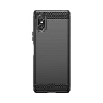 tectTech Sony Xperia 10 VI TPU-skal Brushed, Black