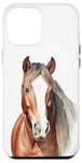 Coque pour iPhone 12 Pro Max Majestic Horse – Hommes, femmes et petites filles, équitation, couleur