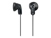 Sony Mdr-E9lp - Hörlurar - Öronknopp - Kabelansluten - 3,5 Mm Kontakt - Svart