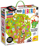 Liscianigiochi- Montessori il Mio Albero Maxi Puzzle, 80144, Multicolore