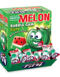 200 stk Fizzy Watermelon / Fini Vannmelon Tyggegummi - Hel Eske