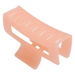 (Coral Orange)Hair Claw Clips Non Slip Claw Clip Styling Tool For Thick