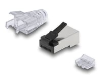 Delock RJ45 stik - Cat 6 FTP - Blød/Solid - 50 stk