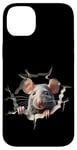 iPhone 14 Plus Mouse Hole Peeking Mice Cute Mouse Costume Boys Girls Men Case