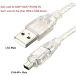 USB AM to 4P 1394 Point IEEE1394 FireWire Cable USB to 4P DV Camera Cable