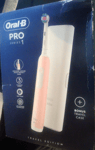 Braun: Oral-B Pro Series 1 Rechargeable Electric Toothbrush. Pink + Travel Case.