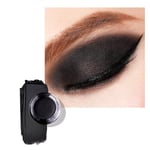 OULAC Fard a Paupiere Noir Mat | Fard a Paupiere Creme Très Pigmentée Eyeliner | Imperméable & Durable | Smoky Maquillage des yeux | Vegan | 06g (CM01) Noir