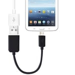 Cable USB HOST / OTG Adaptateur SamsungNoir