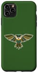 iPhone 11 Pro Max Green Irish St. Patrick's Day Owl Flying Festive Holiday Case