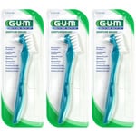 Gum® brosse pour prothèse dentaire Brosse(S) À Dents 3x1 pc(s)