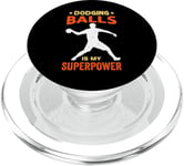 Funny Dodgeball game Design for a Dodgeball Player PopSockets PopGrip for MagSafe