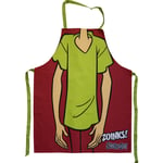 Shaggy - Scooby Doo apron - Funny novelty kitchen pinny gift for him her bbq