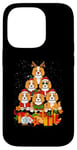 iPhone 14 Pro Cavalier King Charles Spaniel Merry Christmas Tree Lights Case