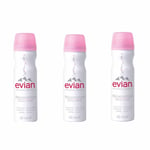 Evian Spring Water Refreshment Spray 50ml (Pack of 3)