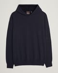 Oscar Jacobson Pascal Wool/Cashmere Hoodie Navy