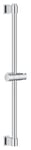 Barre de douche chrome H.62 cm, Grohe Quickfix