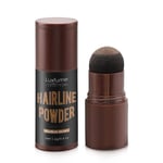 Vattentätt hårlinje pulver i hårfärg Kantkontroll Hårlinje Skuggmakeup Hårconcealer Root Cover Up Unisex hårsmink C light brown