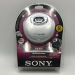 Rare Vintage Sony CD Walkman PortableCompact Disc Player - Silver (D-EJ615/SM)