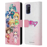 OFFICIAL HATSUNE MIKU VIRTUAL SINGERS LEATHER BOOK WALLET CASE FOR OPPO PHONES