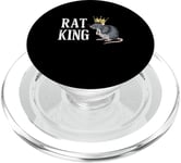 Rat King The Funny Monarch of Rodents PopSockets PopGrip for MagSafe