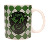 SD Toys Harry Potter Slytherin Tasse, Céramique, Vert et Blanc, 10 x 14 x 12 cm