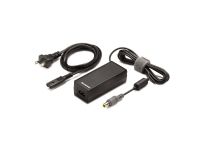 Lenovo Tiny 65W AC Adapter (Slim Tip) - Strömadapter - 65 Watt - FRU - för ThinkBook 14 G2 ITL ThinkCentre M90 ThinkEdge SE30 V30a-22IML AIO V30a-24IML AIO