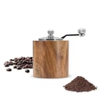 Coffee Grinder, Manual Coffee Grinder,Stainless Steel Manual Coffee Burr Grinder,Adjustable Coffee Bean Grinding Size,Suitable for Sea Salt, Sichuan Pepper, and Coffee Grinder, Kitchen Grinder (Small)